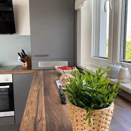 Modernes Am Hafen Mit Seeblick 그로스래셴