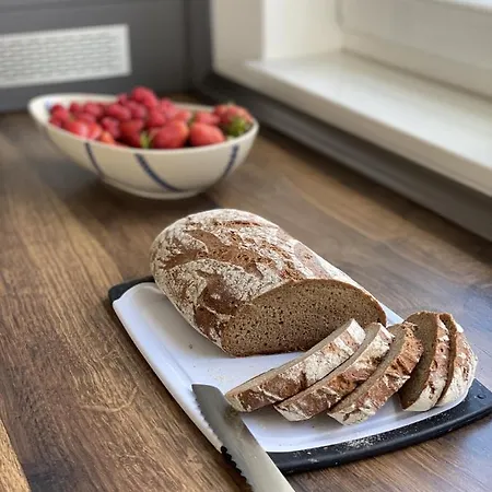 Modernes Am Hafen Mit Seeblick * 그로스래셴